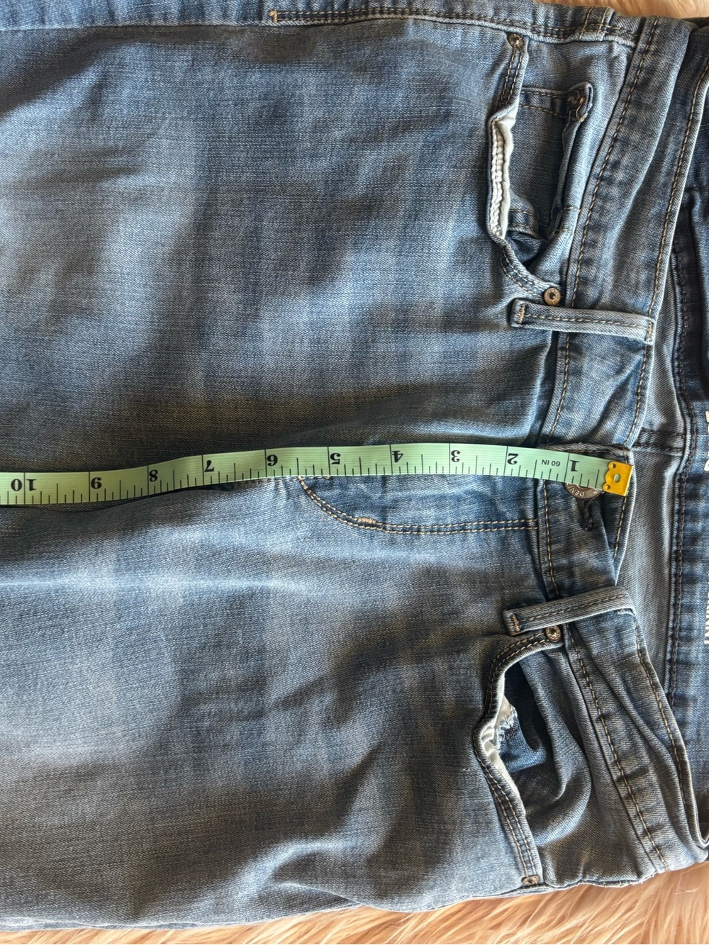 Classic Light Blue Denim Jeans